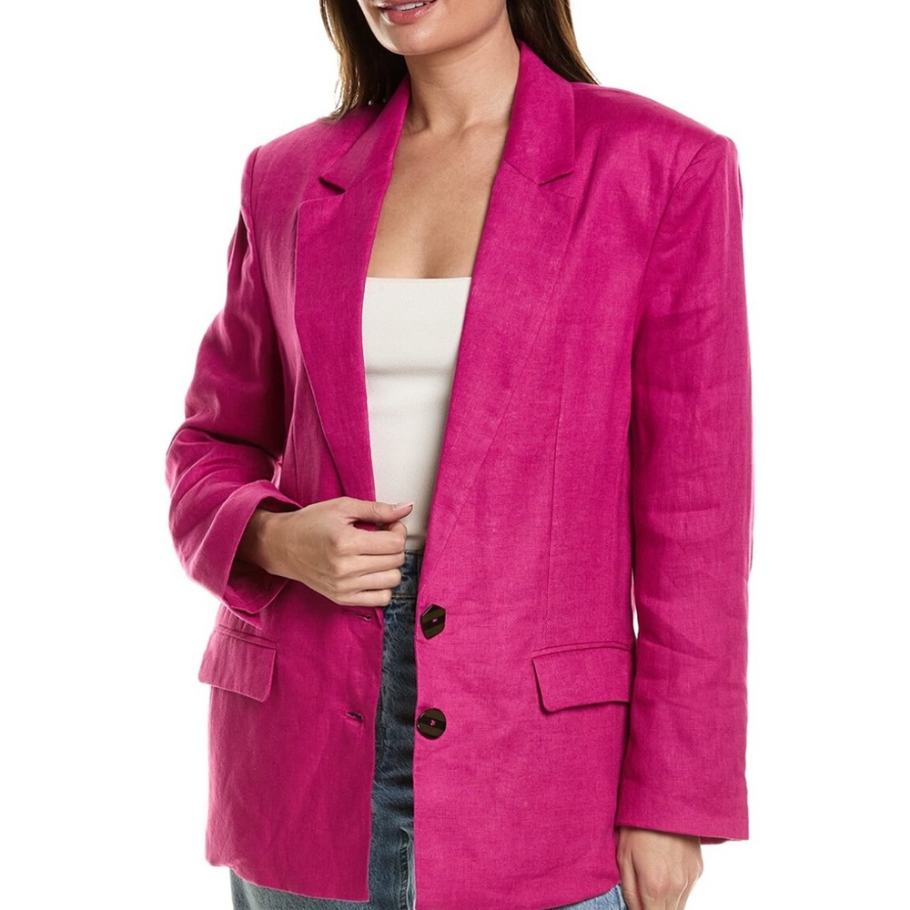 FARM Rio Hot Pink Blazer - Picture 3 of 3